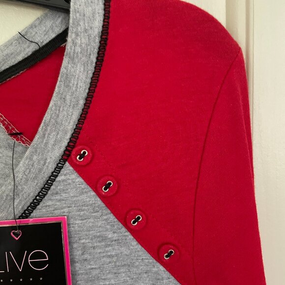 NEW LIVE LOVE DISNEY Juniors 2 Pc Fleece Mickey Mouse FairIsle Pajamas M NWT - Picture 4 of 9